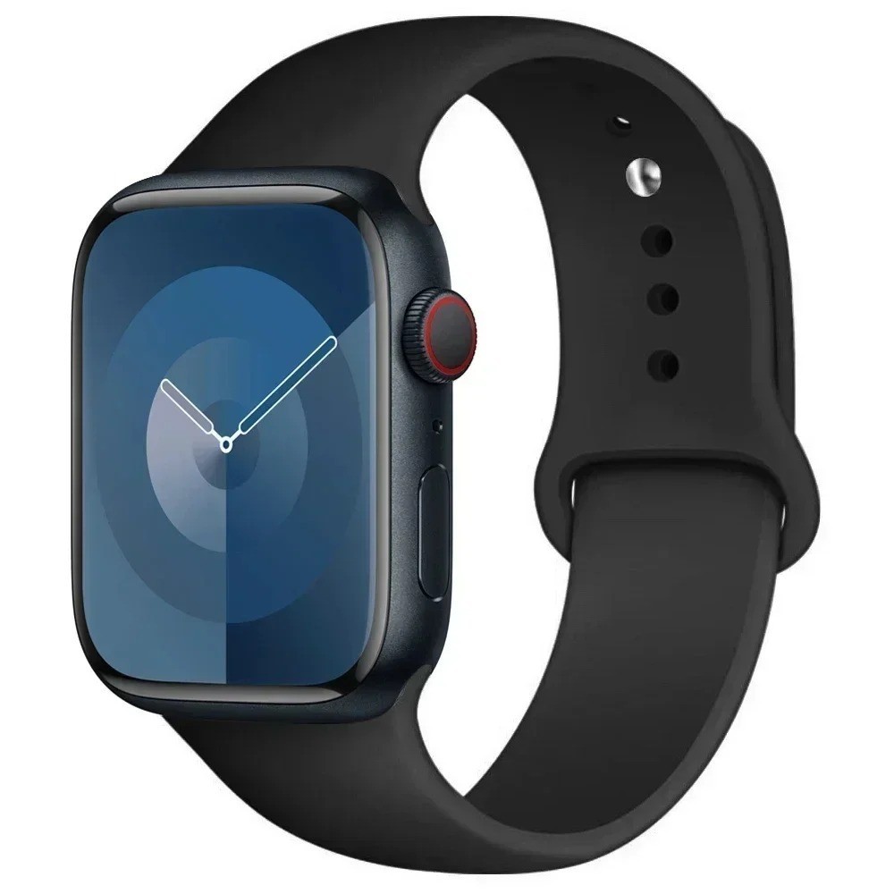 For Apple Watch Silicone Band Strap Series SE 1 2 3 4 5 6 7 Sports 38/40/42/44mm