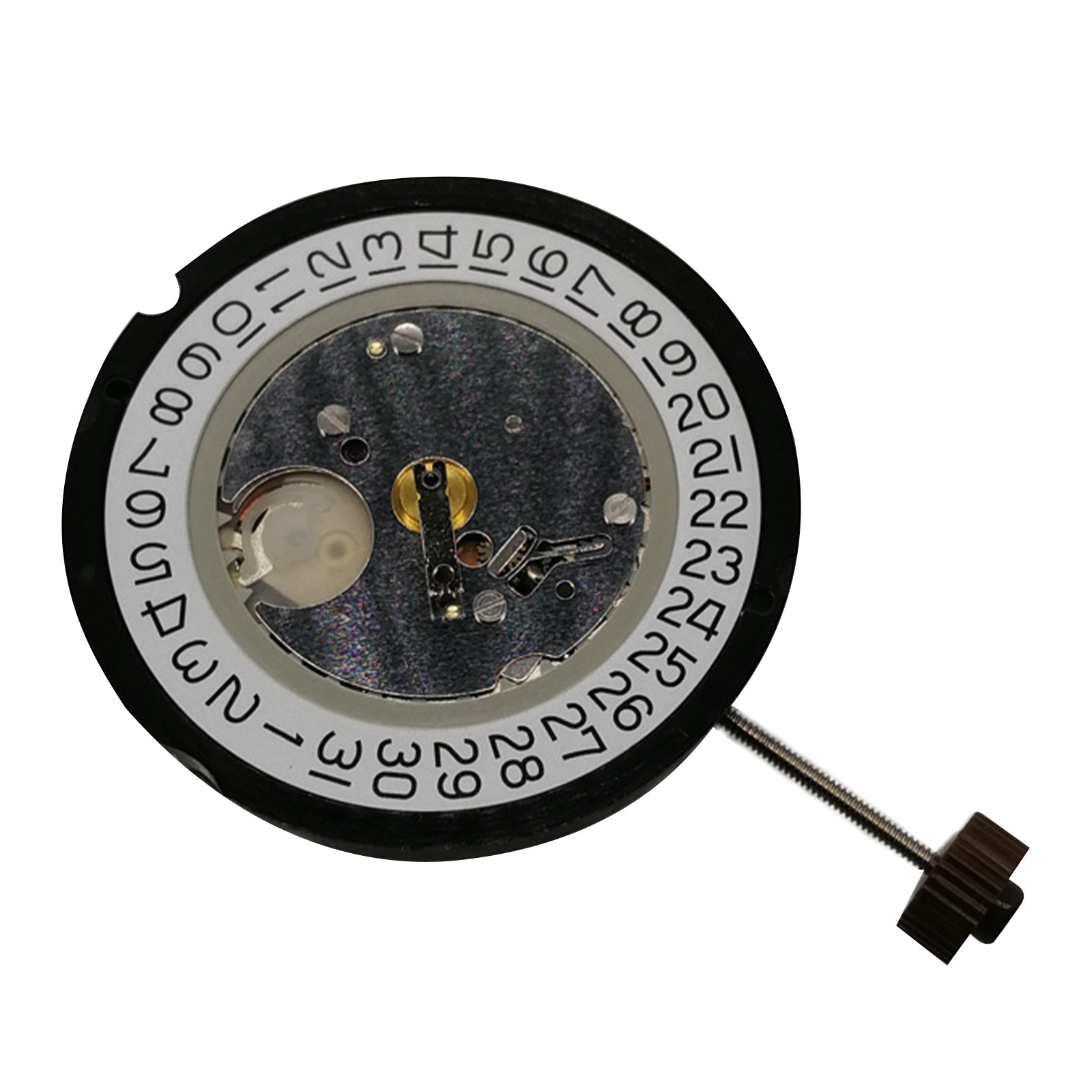 3-Hand Date At 3 Quartz Crystal Watch Movement Part For Ronda 515 Repair