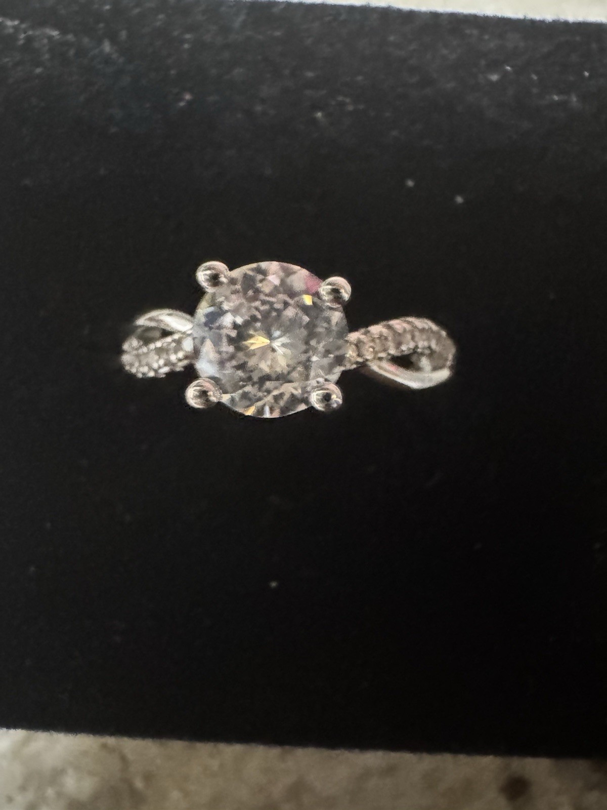 Women Ring The S925 Sterling Silver 1.25 Ct. Fat One Size