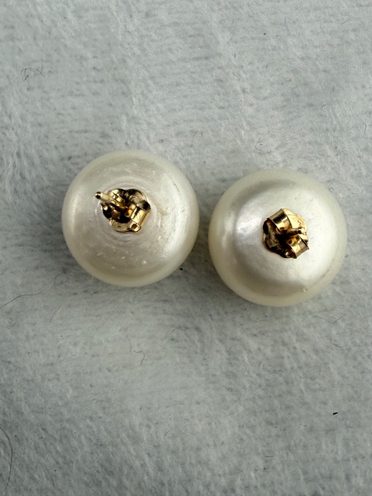 Vintage Honora Freshwater Pearl Necklace Pierced Earrings 36” Endless