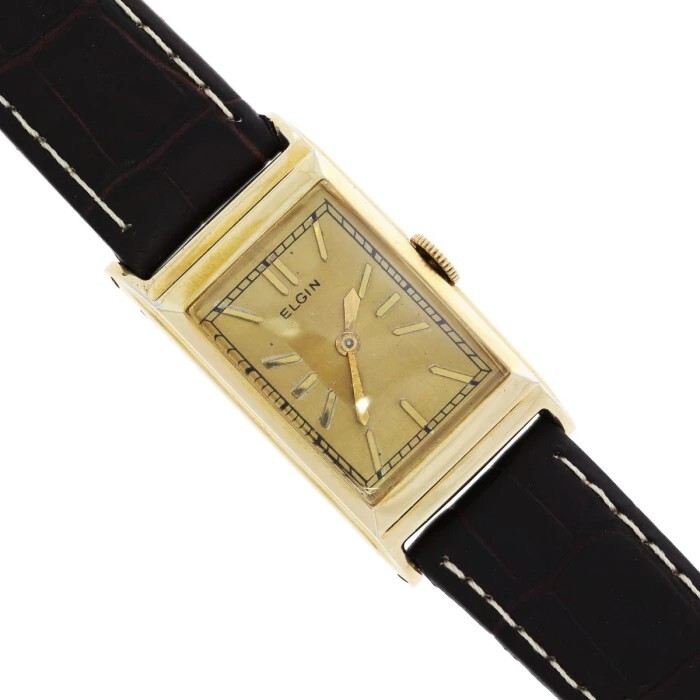 Elgin Wristwatch 7J C.1930 10K Yellow Gold Filled One Year Warranty Must See