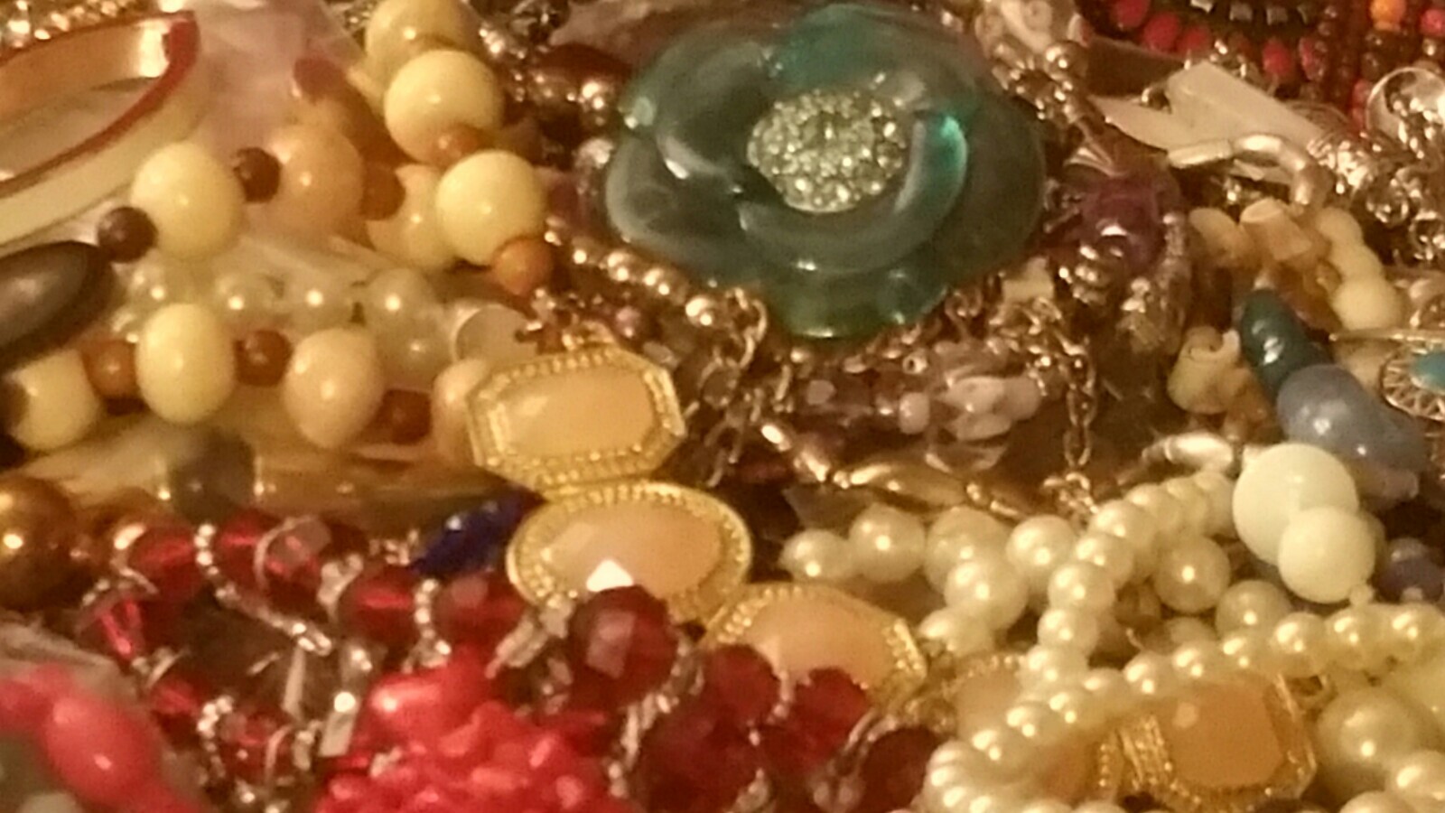 Vintage Estate Costume Jewelry Wear Repair Lots