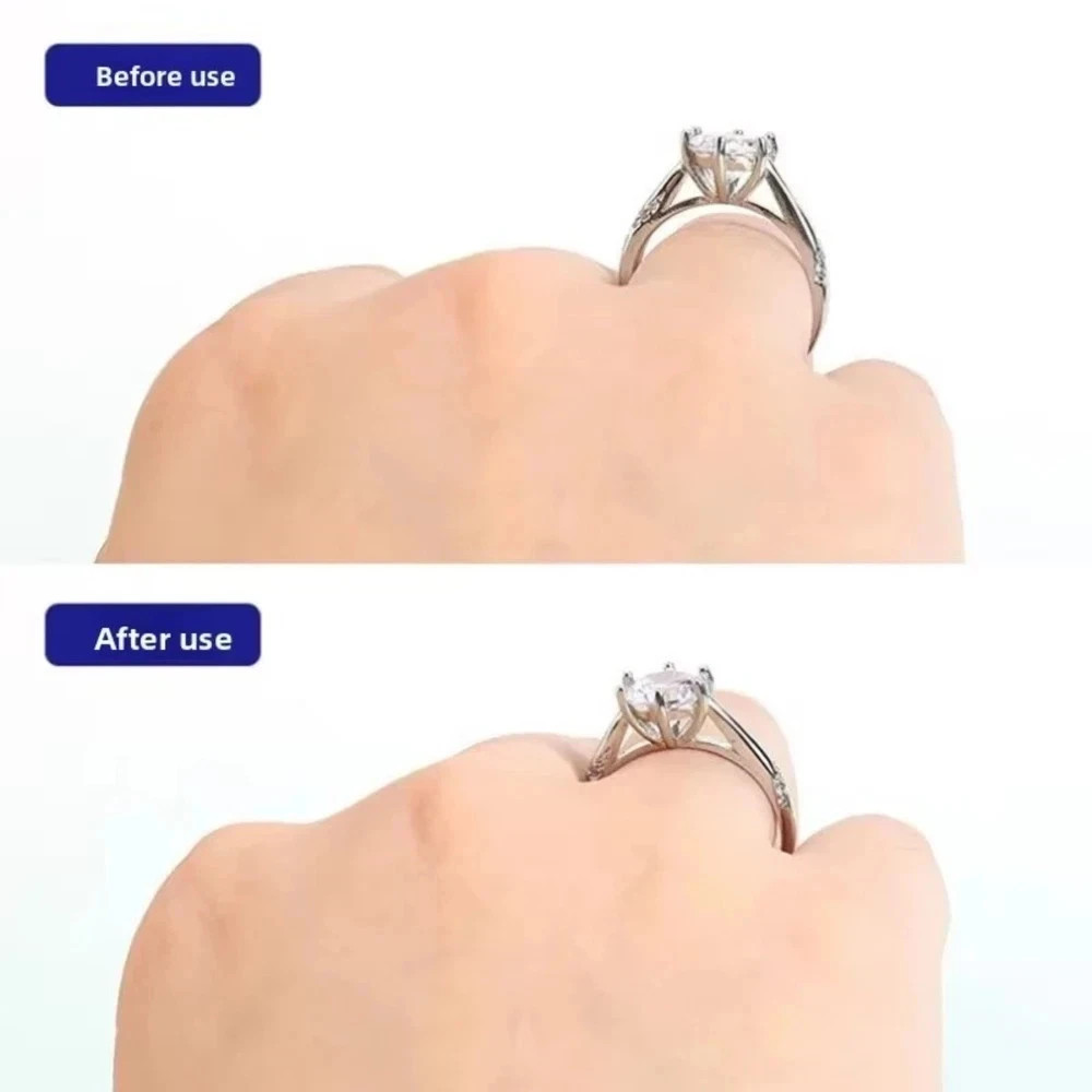 8 Sizes Clear Silicone Ring Sizer Invisible Adjuster Anti-Loss for Loose Rings