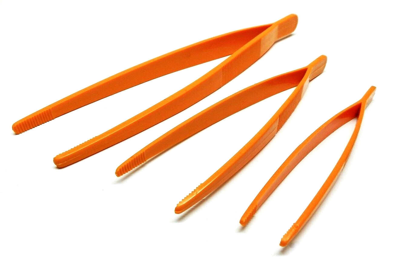 3 Plastic Tweezers Set Forceps General Purpose Utility Tweezer 5-3/4″ – 7′ – 10″