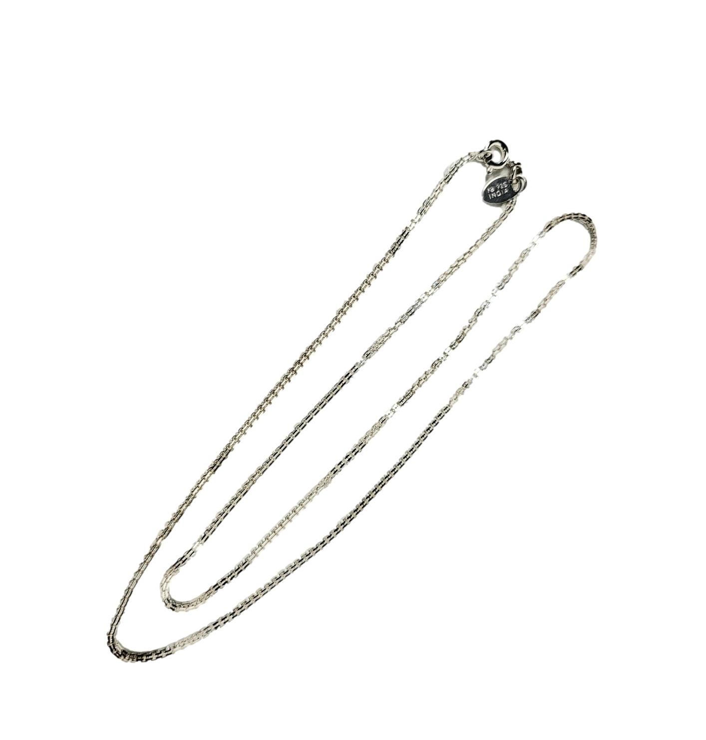 Nicky Butler 18″ Box Chain Necklace New .925 Sterling Silver 4.4 gr
