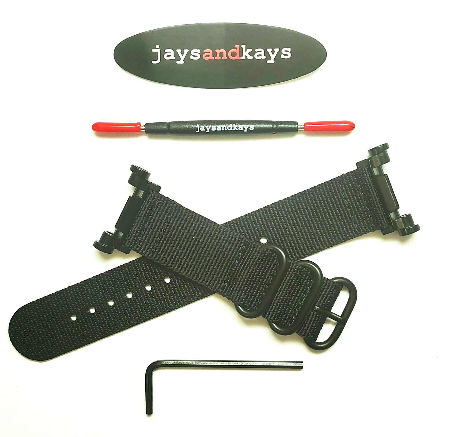 JaysAndKays® Metal Adapters for Casio GShock GWG2000 G-Shock GWG-2000 Mudmaster