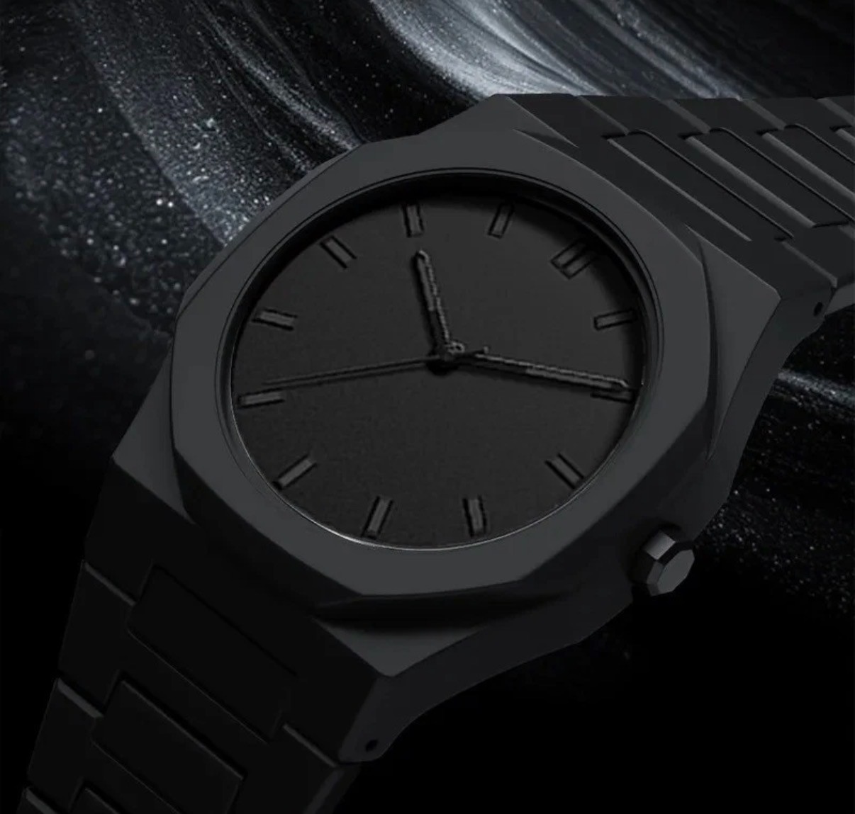 Fashion Unisex Quartz Watch Silicone Wristband Minimalist Design Sports