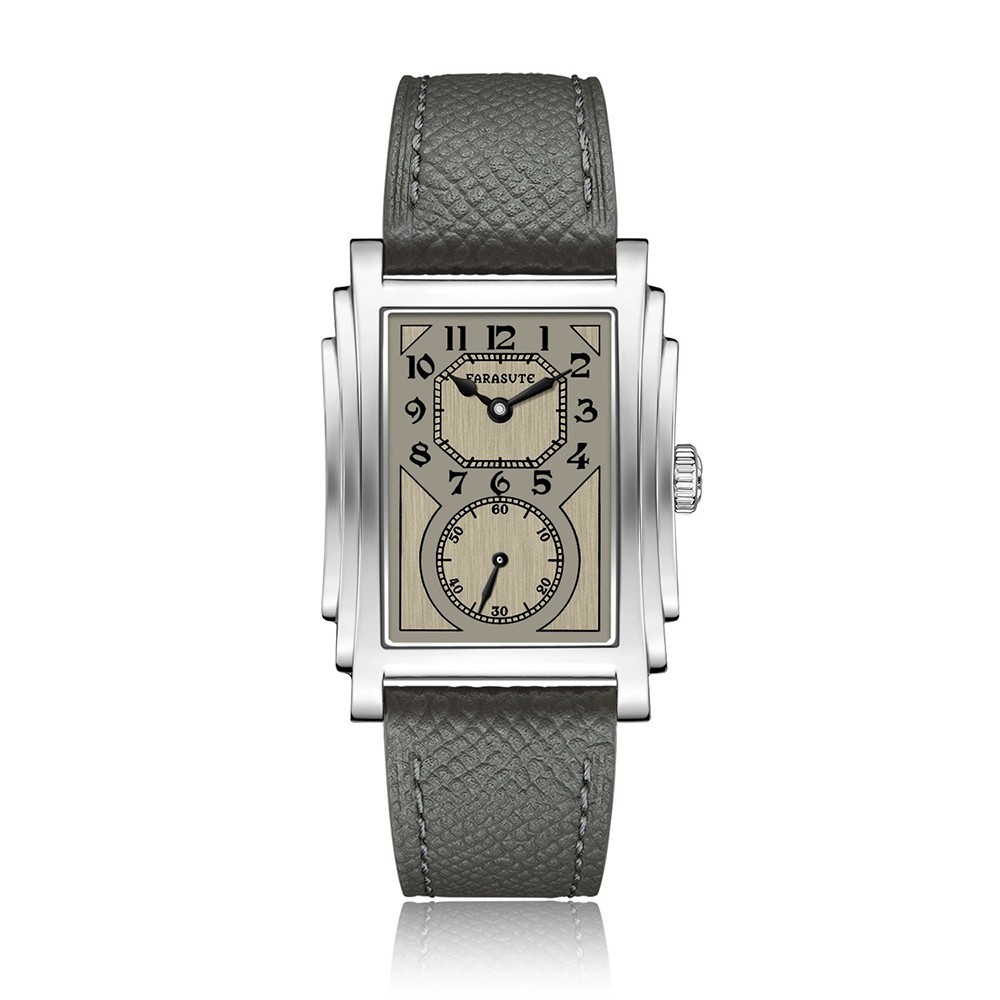FARASUTE Men Automatic Watch 31mm Rectangle Mechanical Wristwatch Miyota 8215