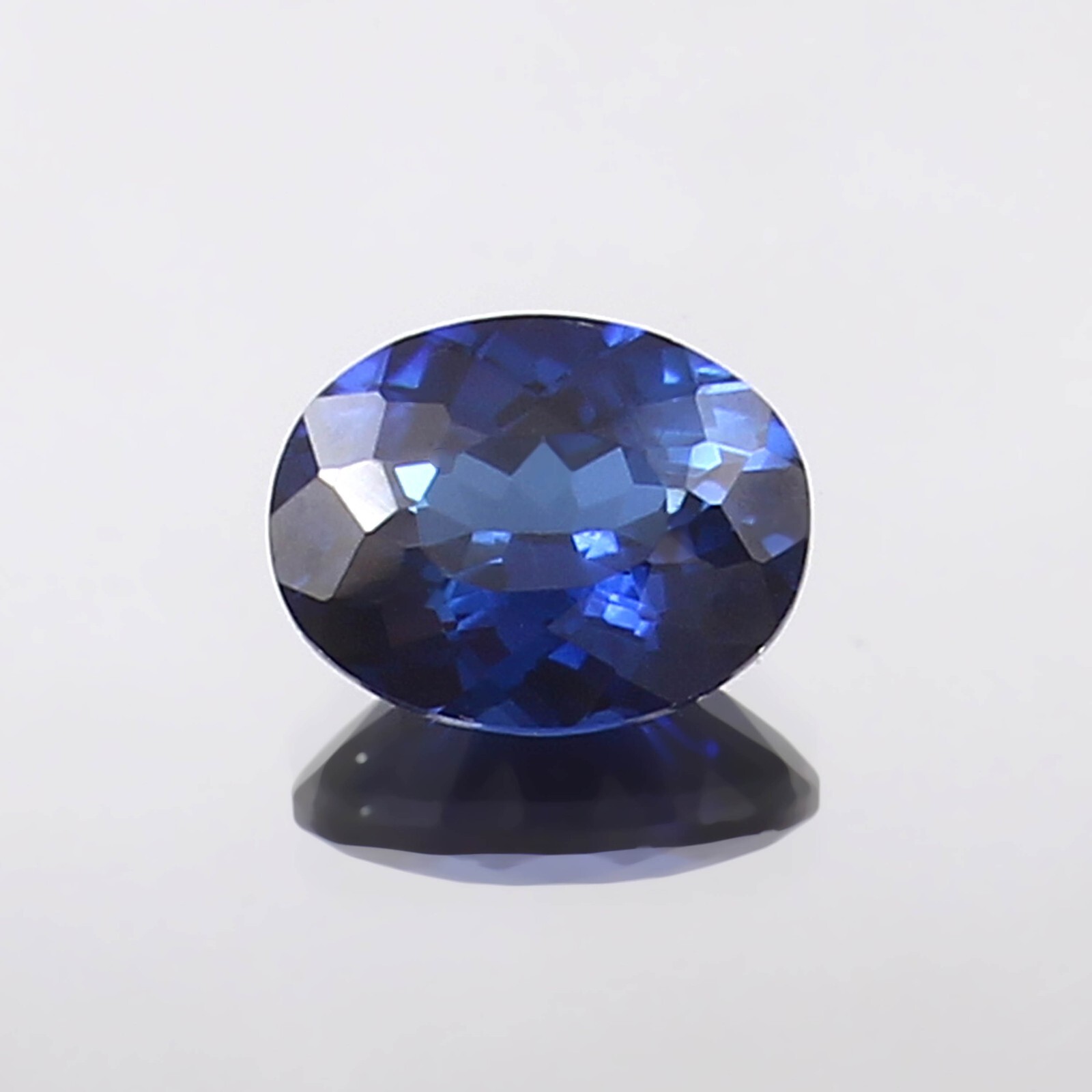 AAA 9×7 MM Natural Flawless Ceylon Royal Blue Sapphire Loose Oval Gemstone Cut