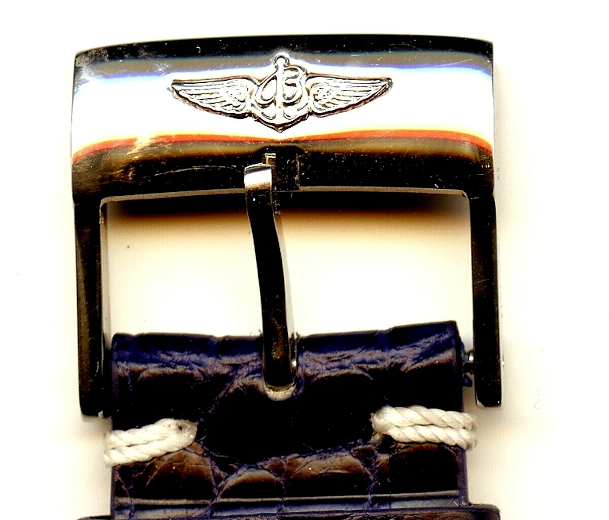 Genuine 18mm & 19mm Alligator Strap for Breitling Buckles Watches & Chronographs