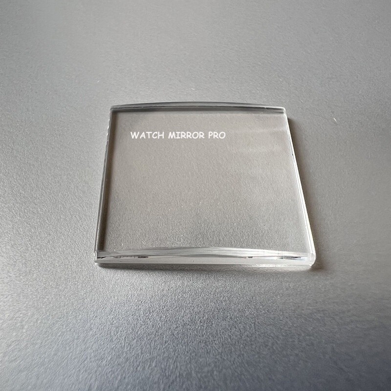 Watch Sapphire Crystal Glass for Cartier Tank 2365/1820/2500 15.0*15.0*1.5mm-