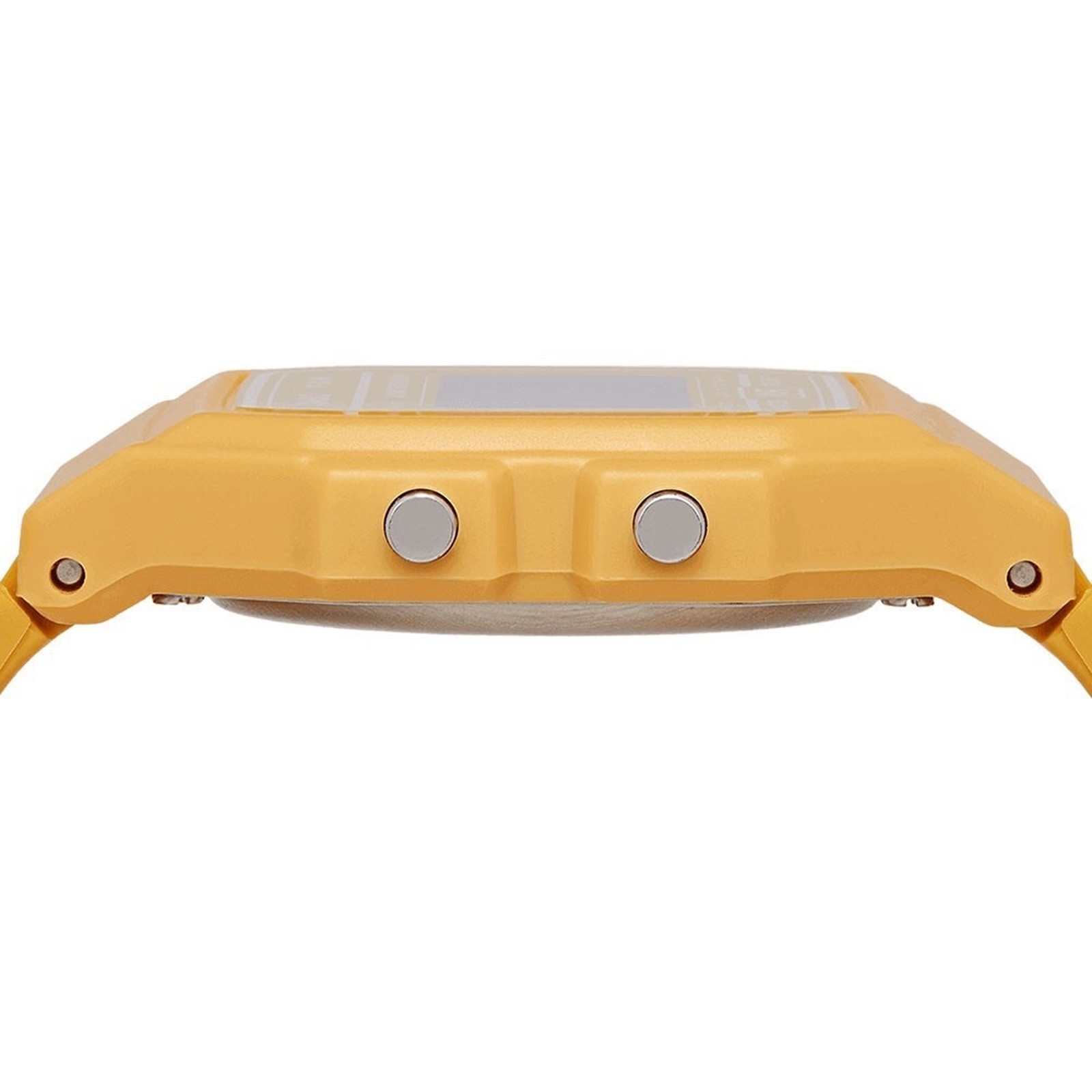 Casio F91W YELLOW Resin Strap Casual Watch Retro F91WC-9AEF Men Women MUSTARD