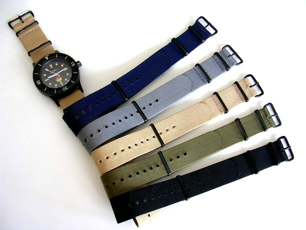 NATO G10 Prem Ballistic PVD MoD RAF Military watch band strap Bonded IW SUISSE