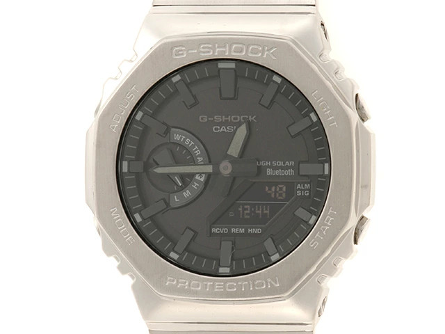 CASIO G SHOCK FULL METAL Watch GM B2100D 1AJF Wristwatch Metal Black Unisex Used