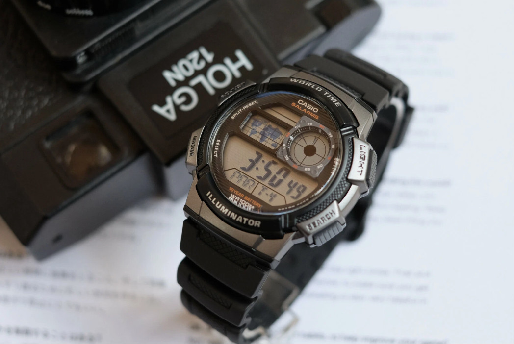 GENUINE ORIGINAL Brand New Casio F91W F-91-W / AE1000W AE-1000-WWrist Watch
