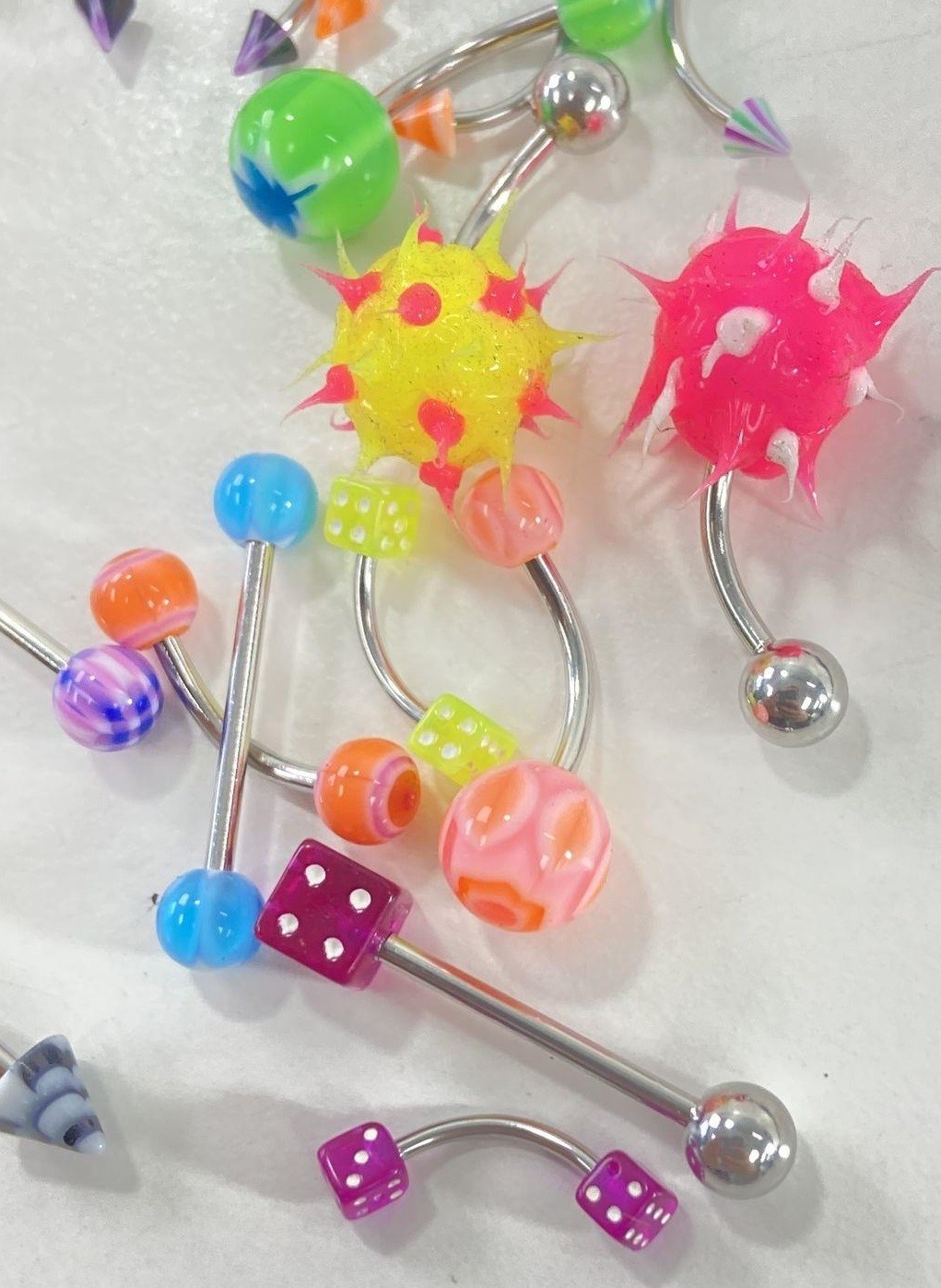 100+ Pieces of Body Piercing Jewelry – Belly/Tongue/Eyebrow/Tragus & Others!