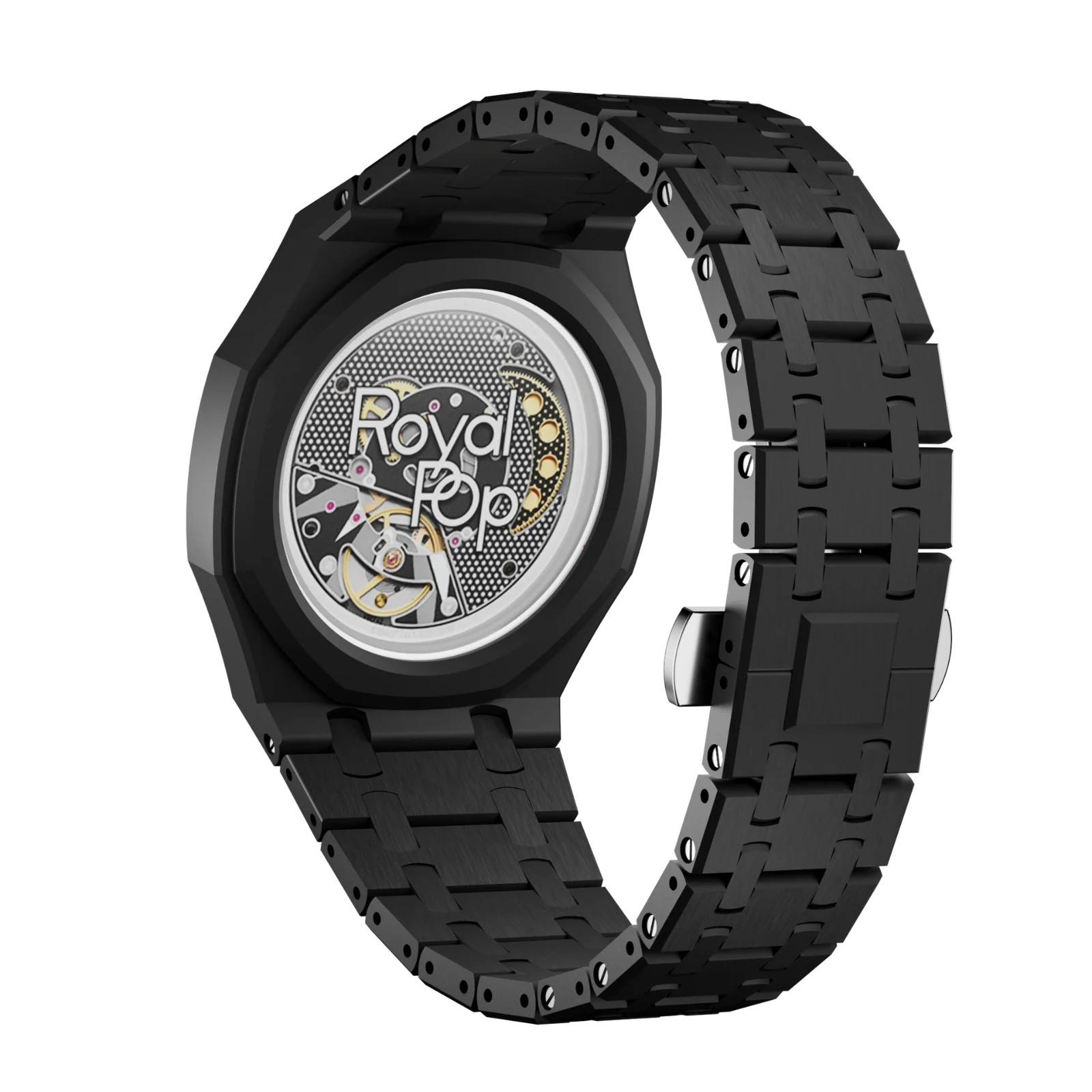 Luxury Mod Kit For AP x Swatch Royal Pop Bioceramic Rubber Strap Case