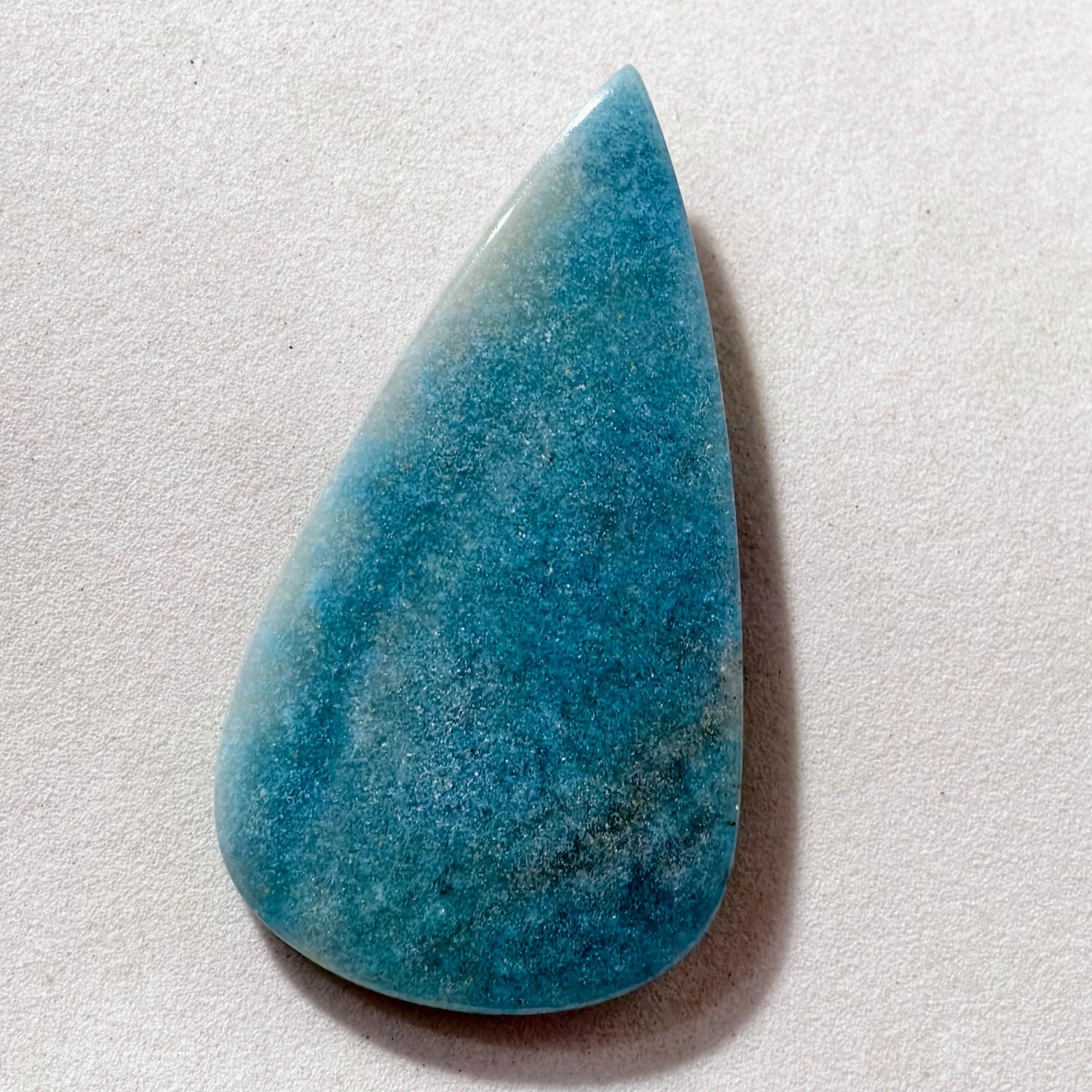 46 Cts Natural Trolleite Cabochon Gemstone For Jewelry 46X25.2X5.1 MM
