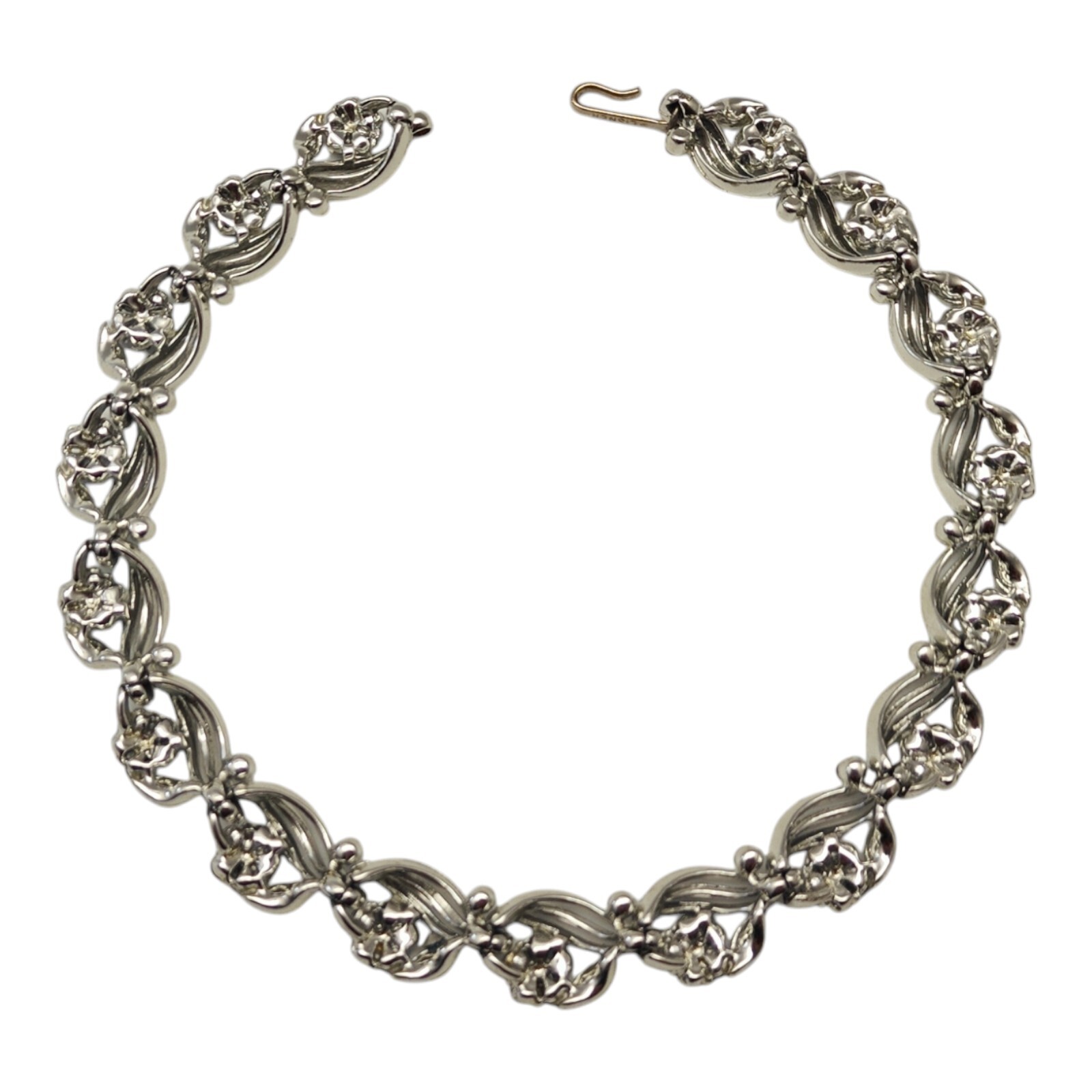 Lisner Rhinestone Special Occasion Necklace Missing Rhinestones
