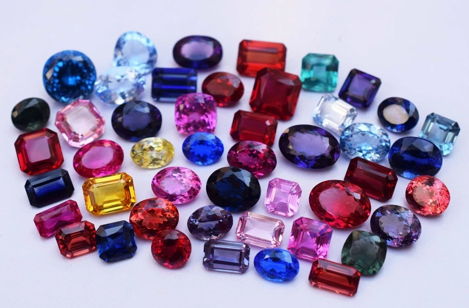50 Ct Natural Multi Color Topaz Mixed Shape Flawless Certified Gemstone Lot