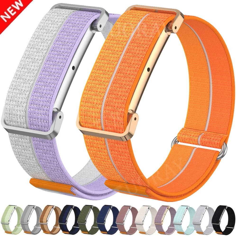 For Google Fitbit Air Replacement Silicone Nylon Metal Adjustable Band Strap New