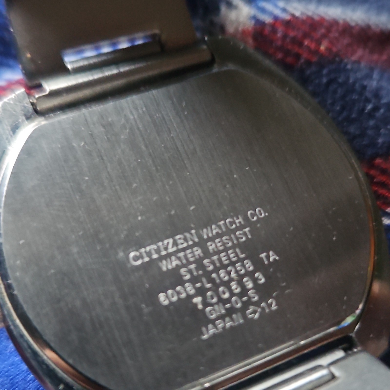 Citizen Men’s Independent 1481010 Jump Hour Quartz Watch Vintage Japan No Pillow