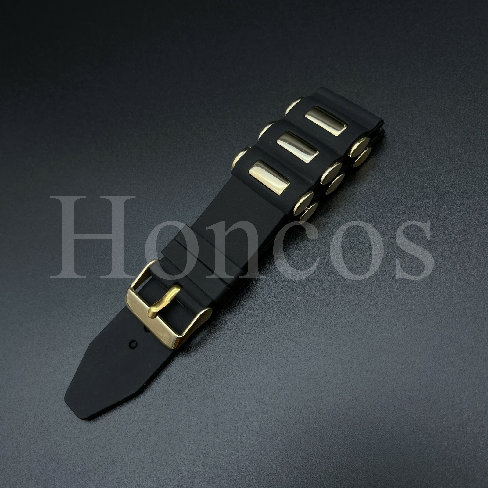 26 MM Rubber Bullets Watch Band Strap Fits for Invicta Pro Diver 6981 6983 6984
