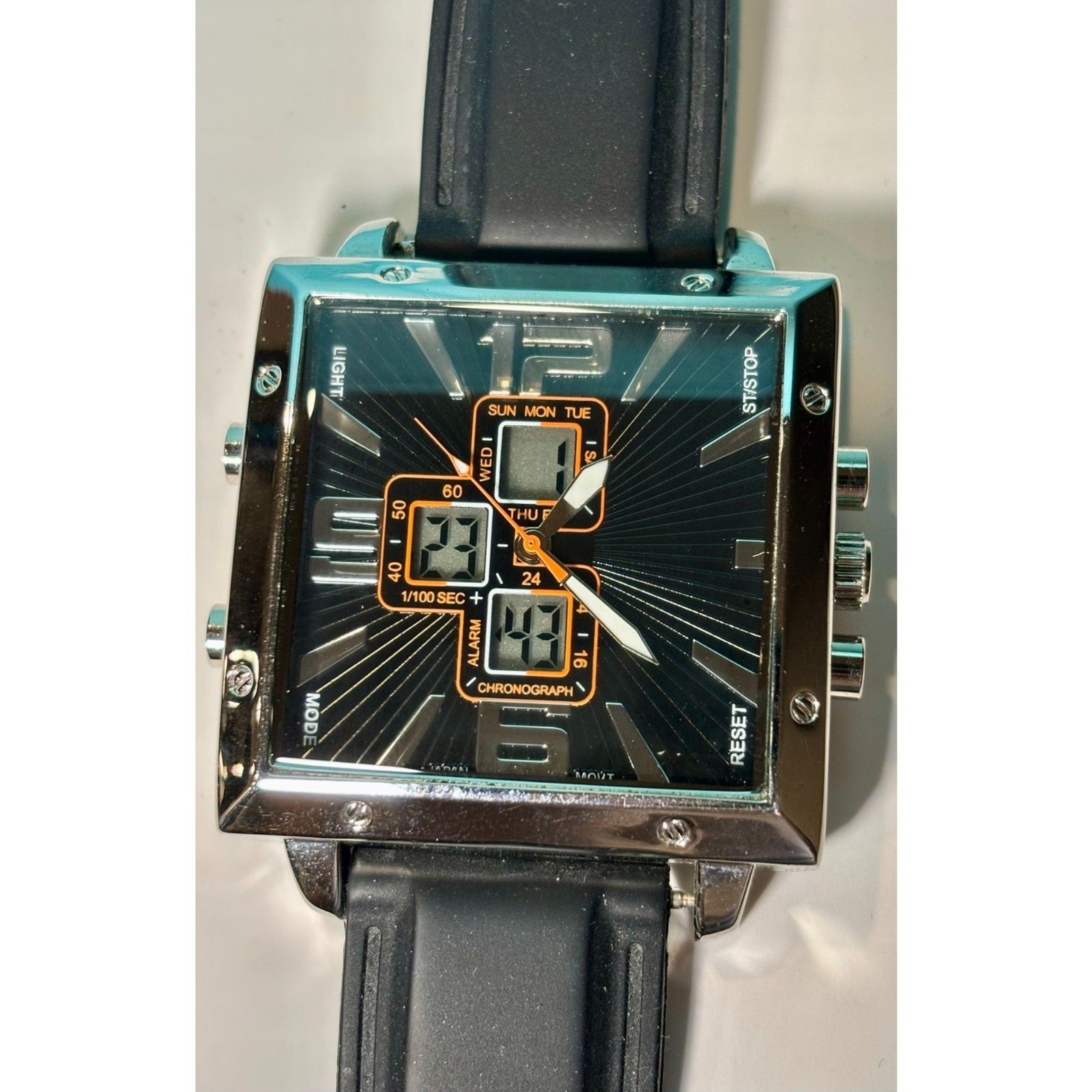 Vintage Structure (Sears) Dual Time Watch – New Battery