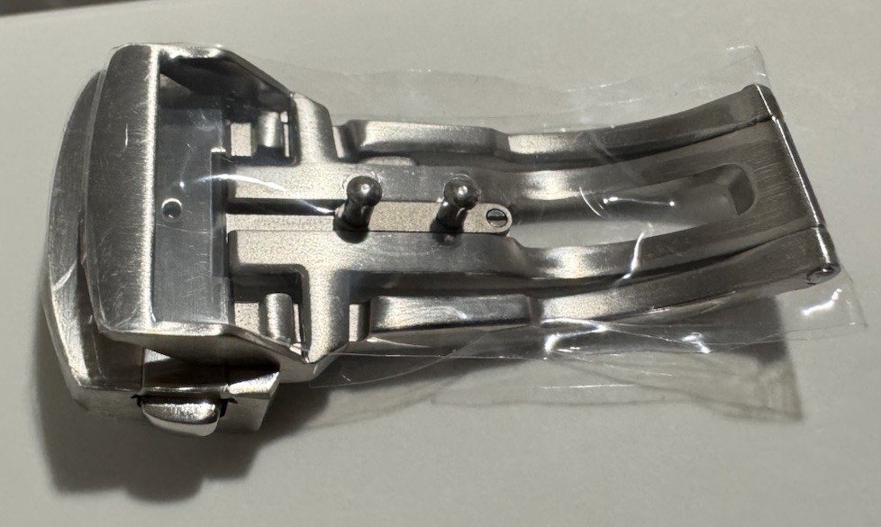 18mm Stainless Steel Watch Deployment Clasp Buckle With Fine Micro Adjustments