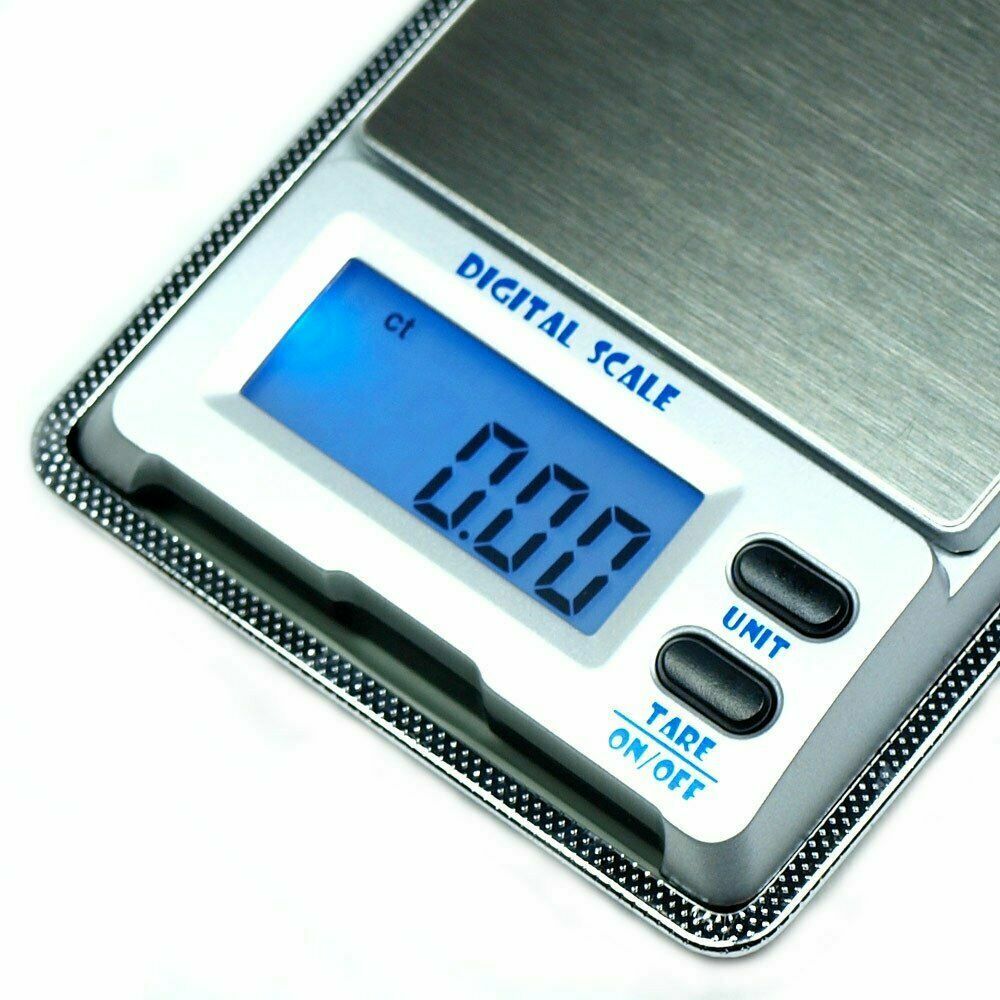 500g x 0.01g Digital Pocket Scale 0.01g Precision Jewelry Scale with Hard Case