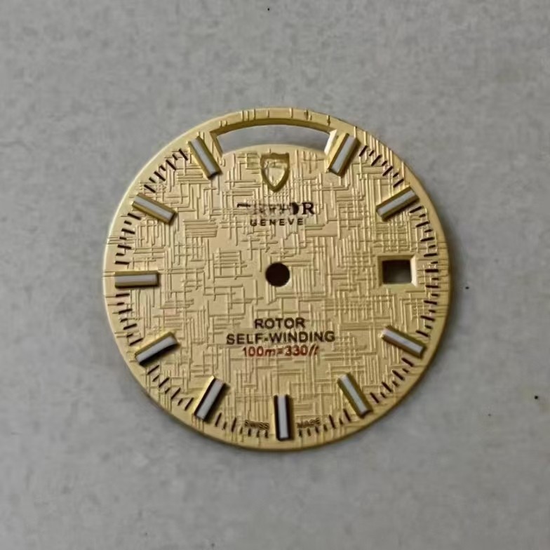 29mm Watch Dial Fits for 2834 Movement Tudor Classic Prince Date-Day Watch Face