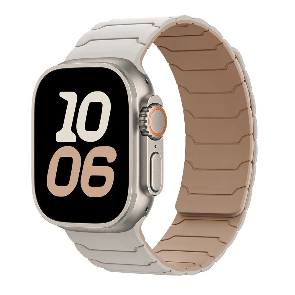Magnetic Strap For iWatch Ultra 2 Series 10 9 8 7 SE 6 5 Silicone iWatch Band
