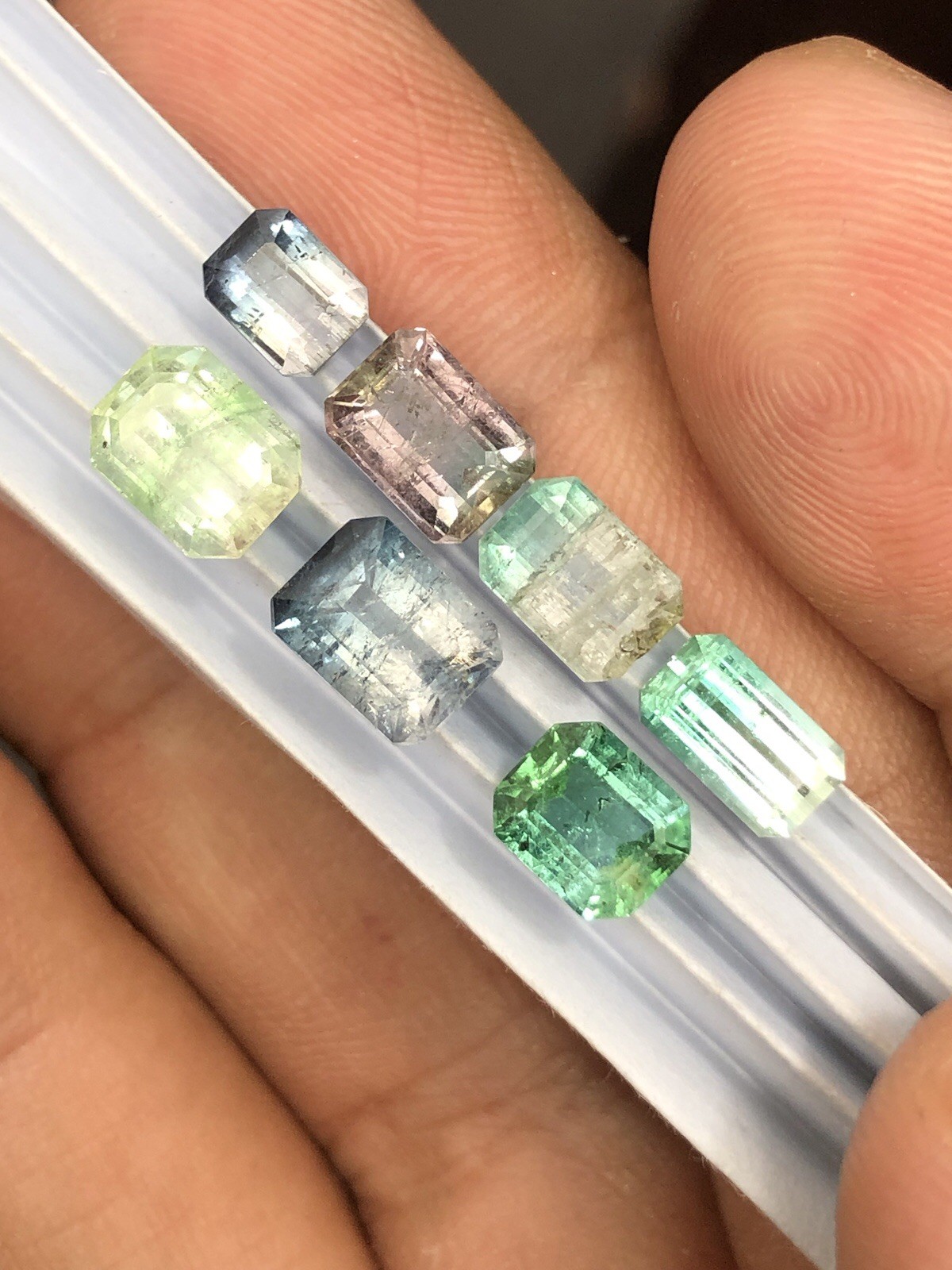4 Ct Pink Faceted Tourmaline Lot From Afghanistan