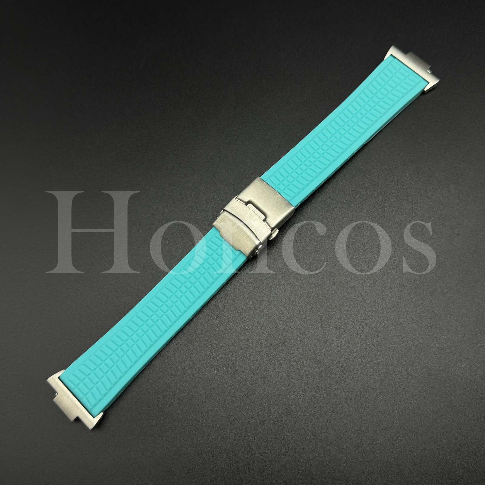 Replacement Aquanaut Rubber Band Watch Strap Fits Tissot PRX Clasp + Adapter LBN