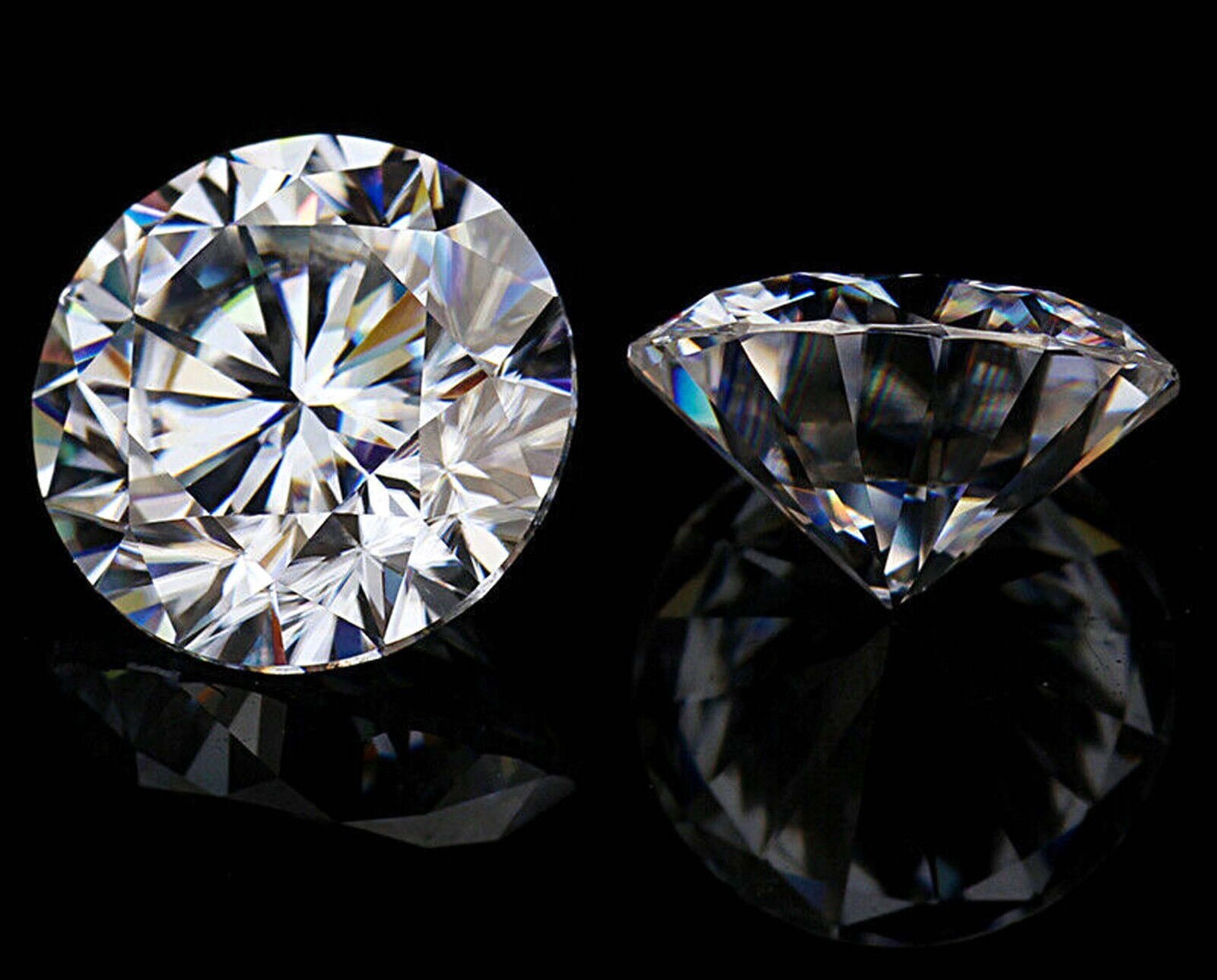 IGI Certified Lab Grown CVD Diamond 4.02 Carat Round Brilliant D VVS1 Stone