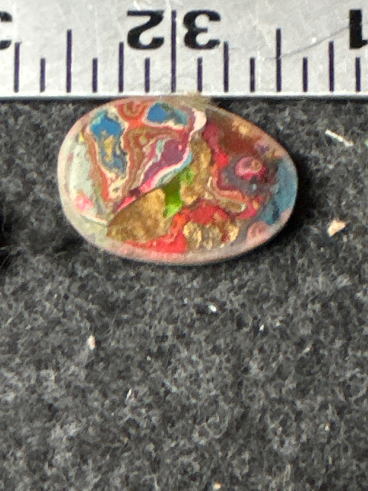 Fordite / Cadillac Ranch Cabochons Very Good Quality Colors Lot 5