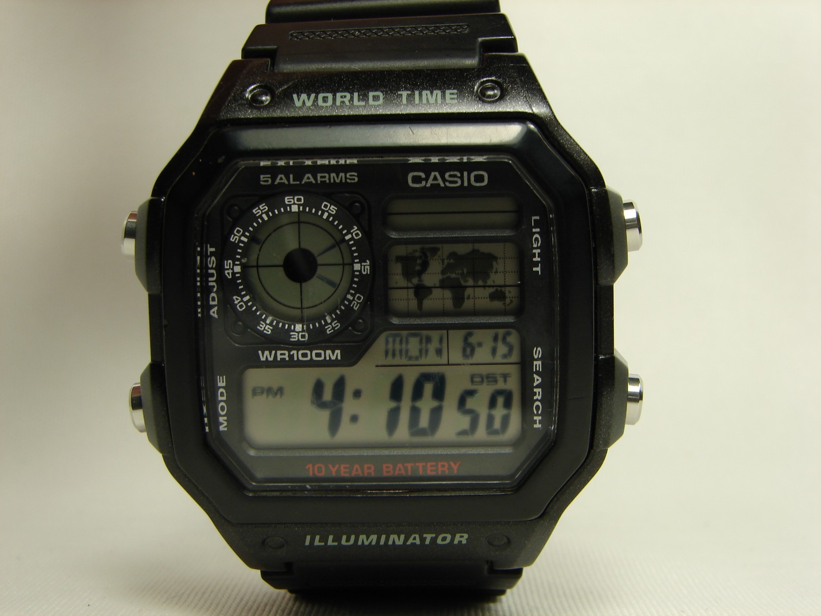Mens CASIO Illuminator AE-1300WH & AE-1200WH Digital Watches Lot