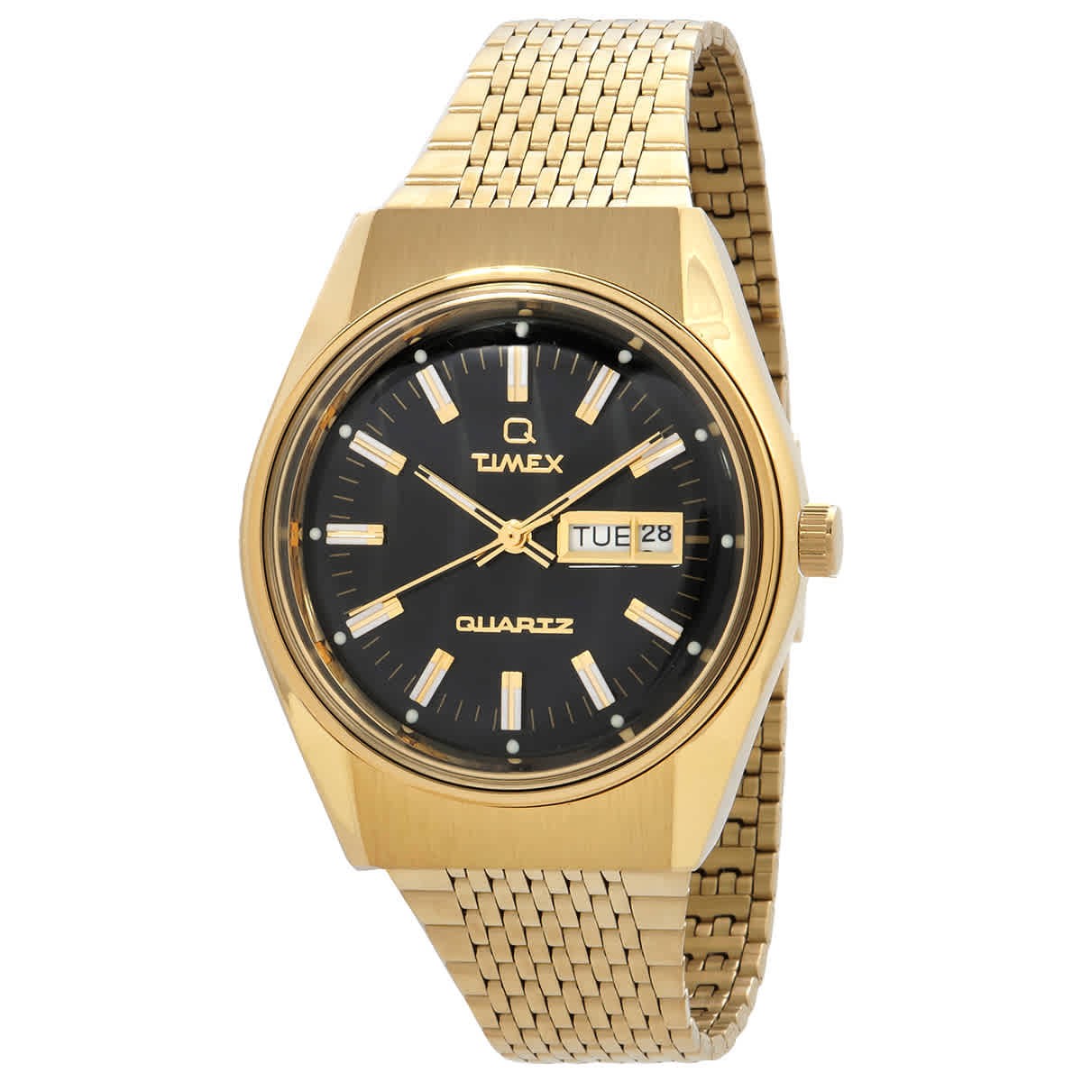 Timex Q Timex Falcon Eye Quartz Black Dial Men’s Watch TW2W62500