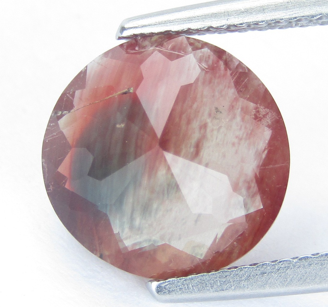 3.07Cts Pretty Natural Andesine 10.2mm Round Cut Loose Gemstone From Congo –VDO