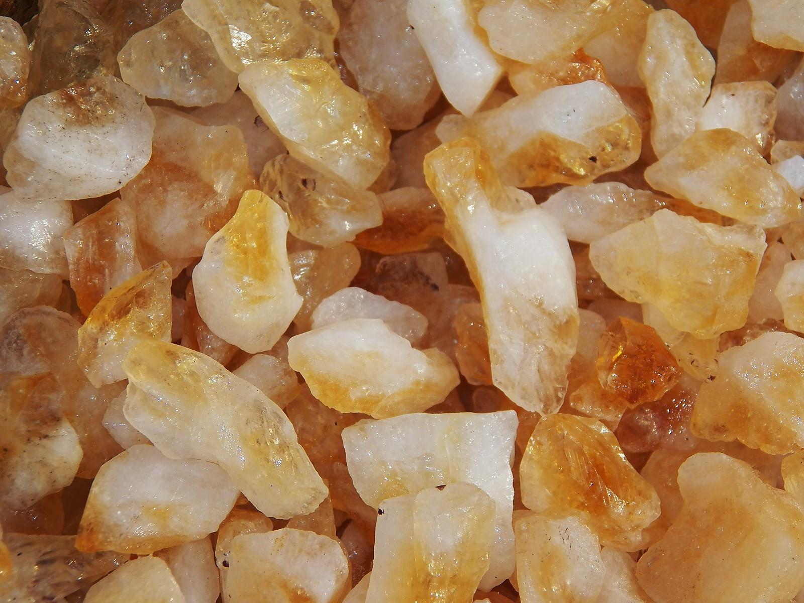 500 Carat Lots of Citrine Points Rough – Plus a FREE Faceted Gemstone