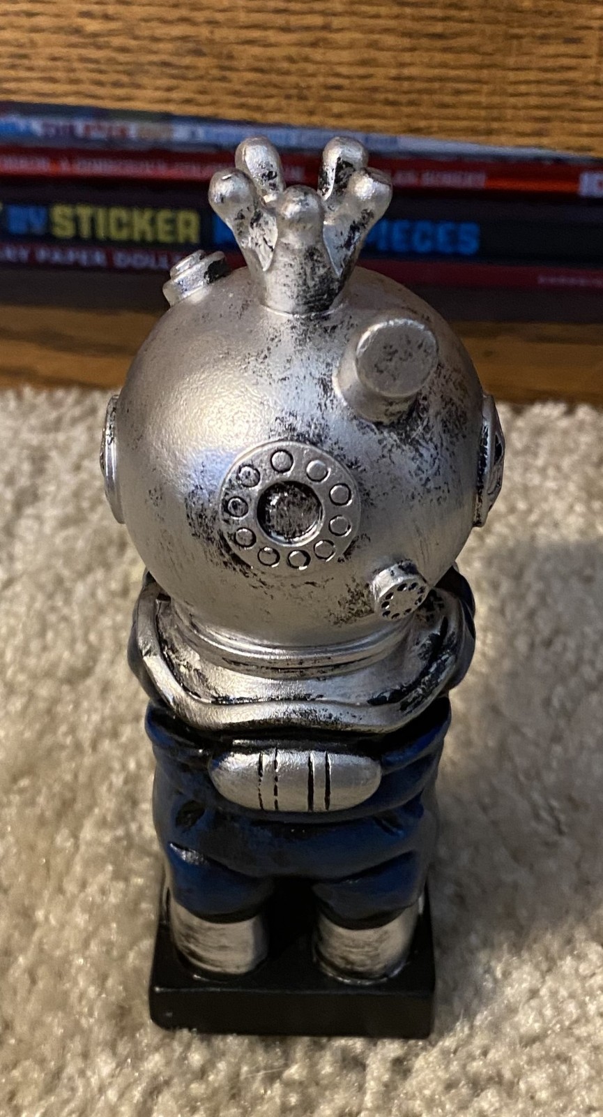 Scuba Diver Novelty Watch Stand Very Good Condition, No Box FREE SHIPPING