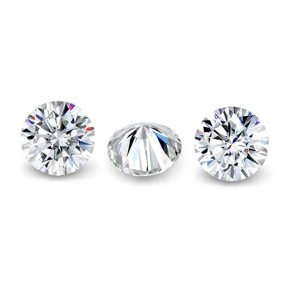 US 3-20mm D Color GRA Certified Loose Moissanite Round Stones D VVS1 All Sizes