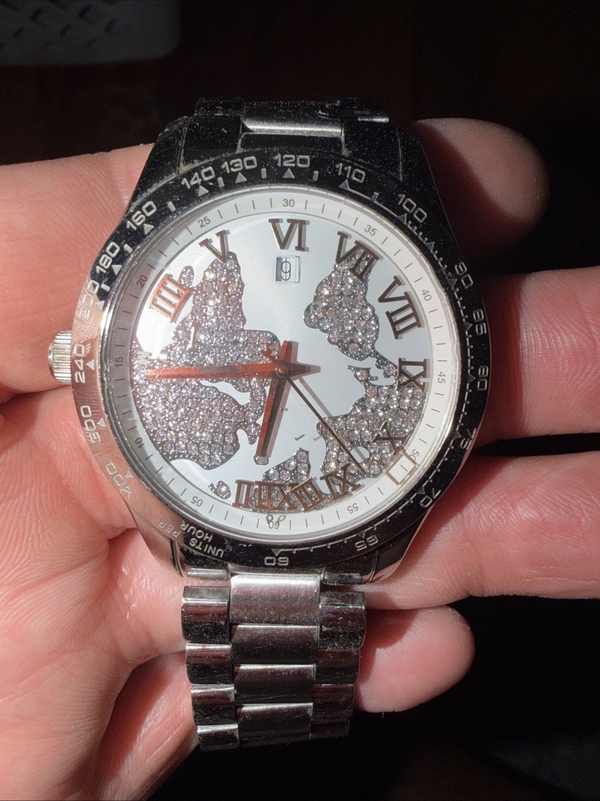 Michael Kors MK5958 Layton Silver Crystal Dial Womens Watch
