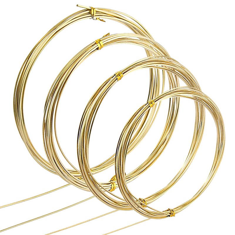 Brass Wire (0.3-5mm) Art and Crafts Hobbies Jewellery Models Armature Floristry