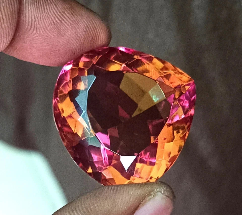 9 Carat Pear Cut Certified Zultanite Gemstone with 7 Stunning Color Changes