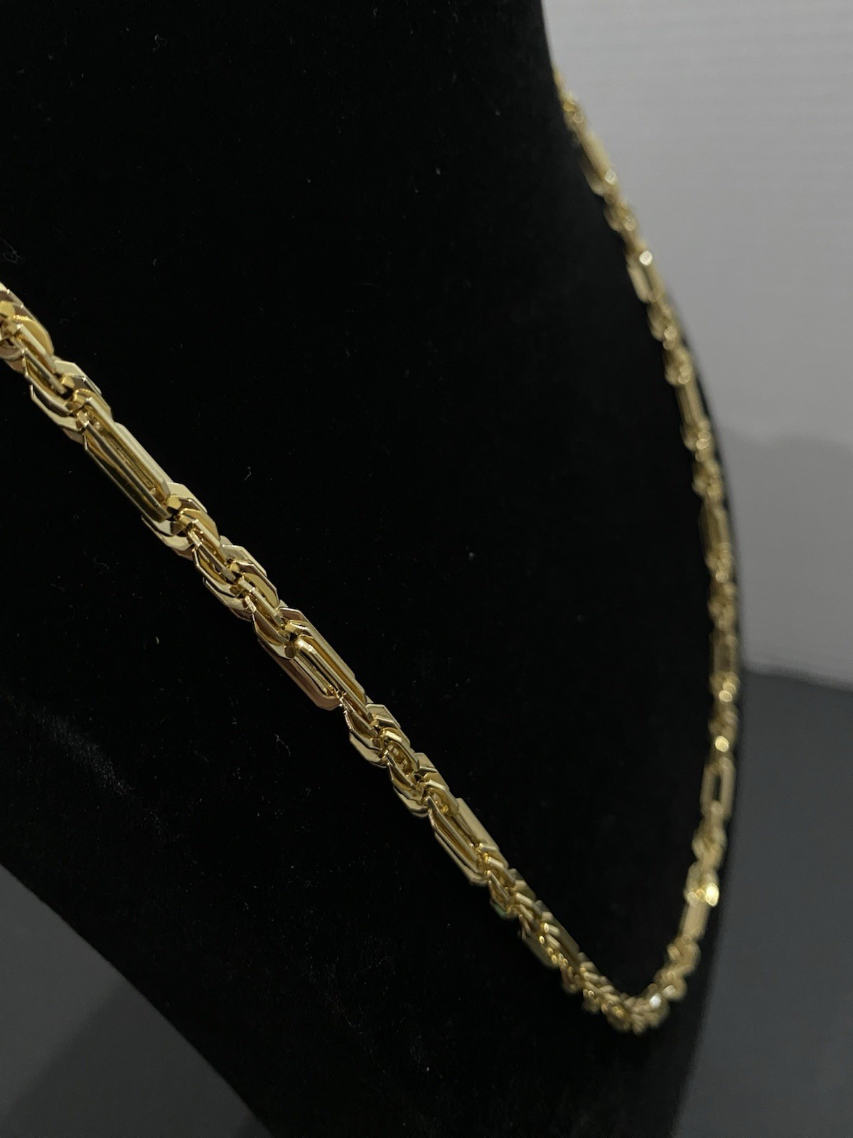 24 inch 14k Gold stamped Milado Chain Necklace Tarnish free
