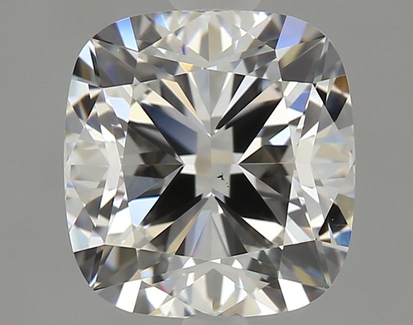 Natural Mined Diamond 1.50 CT Cert. AGI Cushion Cut Loose H color VS1 clarity