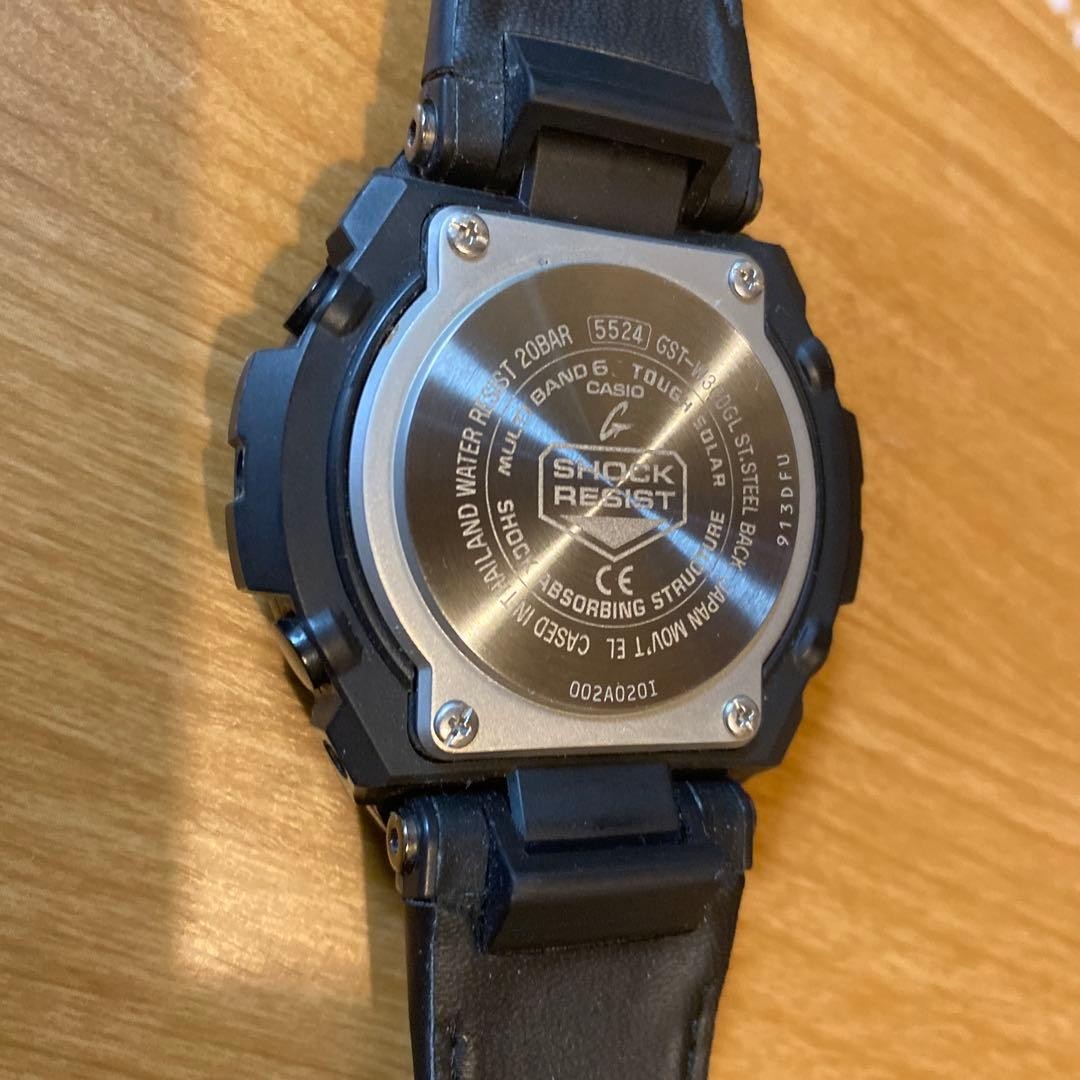 Good Condition CASIO G-Shock GST W300GL G STEEL No.gs2895