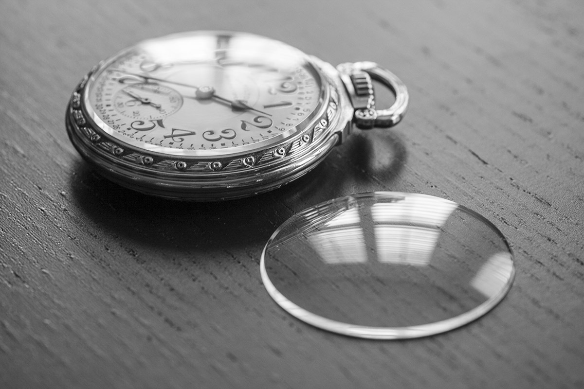 New White’s Beveled Glass Pocket Watch Crystals for 992, 992B 41.0 – 48.0mm USA