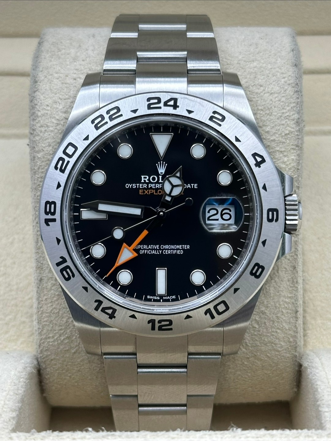 Rolex 216570 2021 Black Dial Box & Papers
